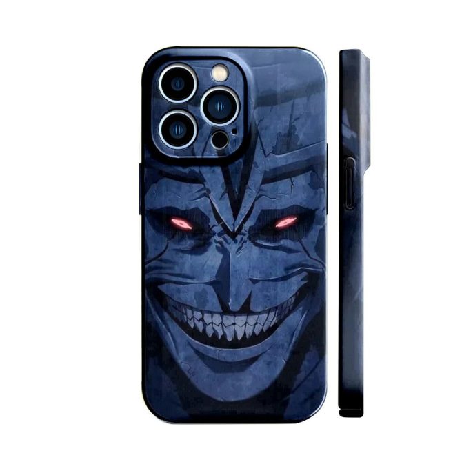 Dark Smiling Mask Iphone Case - Shockproof & Stylish Cover For Iphone 12/13/14 Pro Max - Image 2