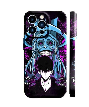 Anime Art Iphone Case – Vibrant Skull & Character Design, Shockproof, Compatible With Iphone 14 Pro Max
