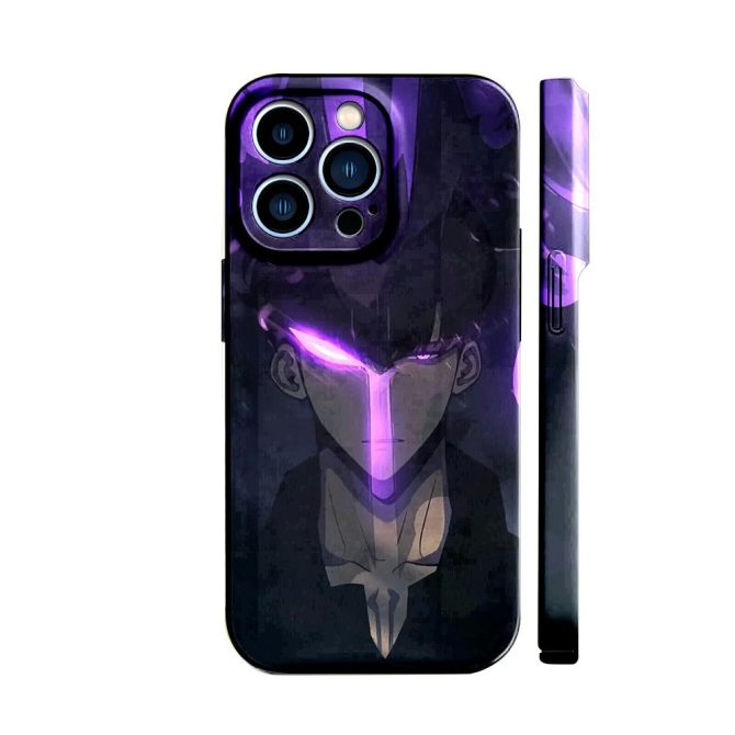 Stylish Anime-Inspired Iphone Case With Purple Glow For Iphone 14 Pro Max - Durable & Trendy Protection - Image 2
