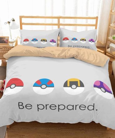 Cozy Cartoon-Inspired Bedding Set - Twin/Queen/King Sizes - Soft & Stylish For Kids & Fans