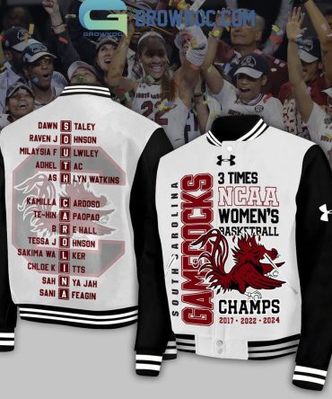 Celebrate Gamecocks Ncaa Champs With Stylish Varsity Jacket - Limited Edition 3-Time Winners