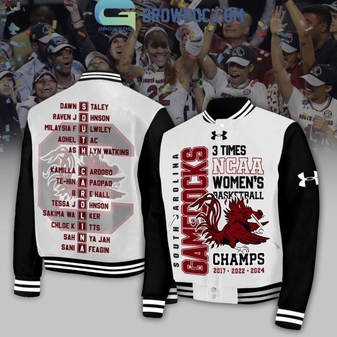 Celebrate Gamecocks Ncaa Champs With Stylish Varsity Jacket - Limited Edition 3-Time Winners