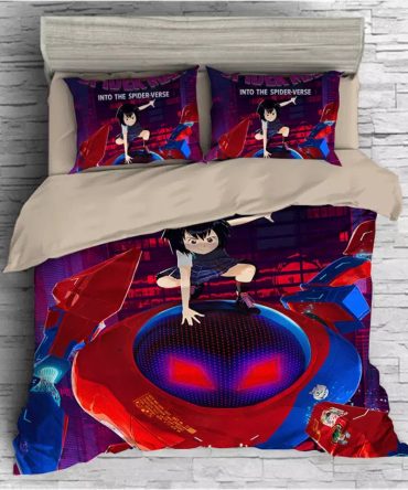 Spider Hero Kids Bedding Set - 3D Cartoon Design, Soft & Cozy, Twin Size For Boys & Girls