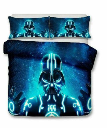 Galactic Glow-In-The-Dark Bedding Set - Futuristic Design For Sci-Fi Fans