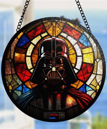 Star Wars Darth Vader Stained Glass Art - Unique Home Decor For Fans