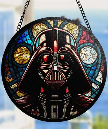 Star Wars Stained Glass Sun Catcher - Darth Vader Art For Home Decor