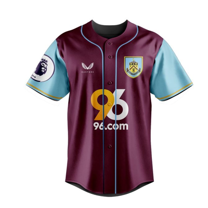 Customizable Burnley Fc Jersey - Premier League Style - Add Your Name & Number! - Image 2