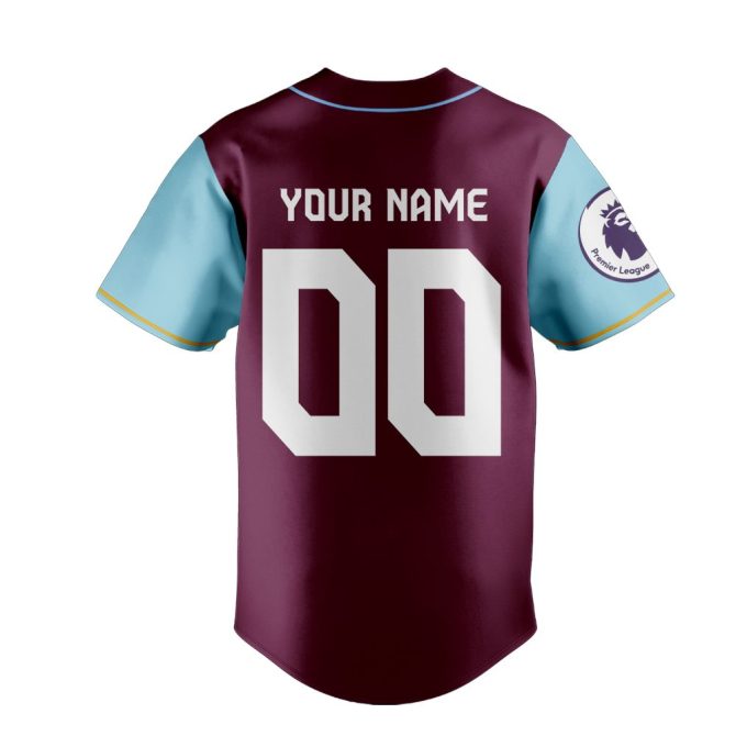 Customizable Burnley Fc Jersey - Premier League Style - Add Your Name & Number! - Image 3