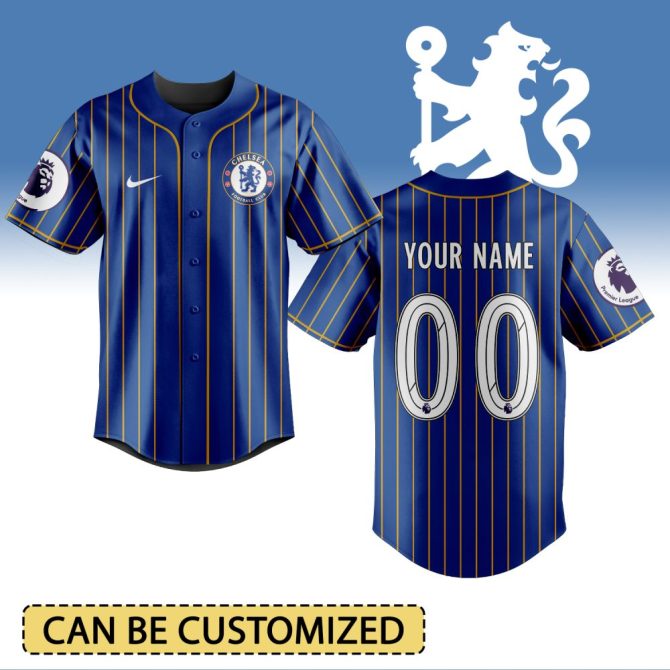 Customizable Chelsea Fc Jersey - Personalize With Your Name & Number - Premier League Fan Gear