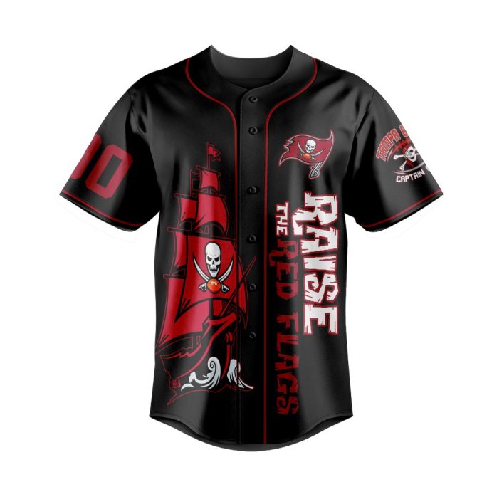 Customizable Tampa Bay Pirate Jersey - Unique Design, Perfect Gift For Fans! - Image 2