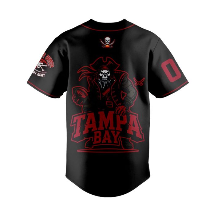 Customizable Tampa Bay Pirate Jersey - Unique Design, Perfect Gift For Fans! - Image 3