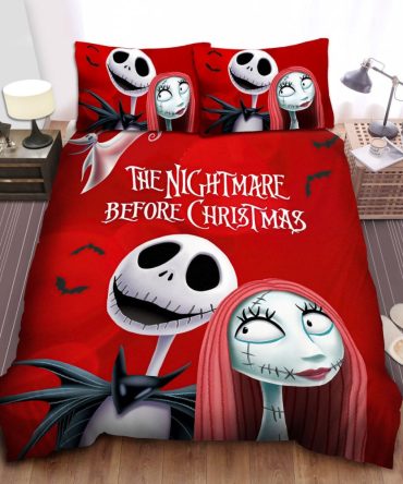 Cozy Nightmare Before Christmas Bedding Set - Perfect Holiday Gift!