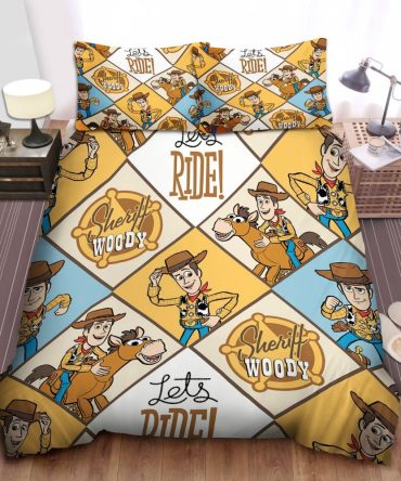 Toy Cowboy Themed Bedding Set – Cozy Sheriff Design For Kids Room Decor