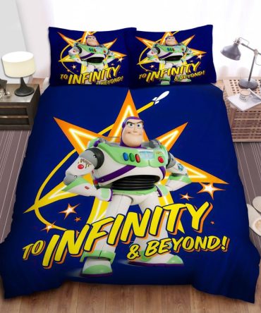 Buzz Lightyear Bedding Set - To Infinity & Beyond! Cozy Kids' Twin/Full Comforter & Pillowcases