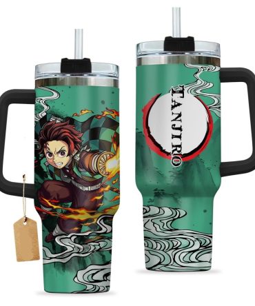 Anime Hero Stainless Steel Tumbler With Straw – 20Oz Insulated Travel Mug, Leak-Proof Lid
