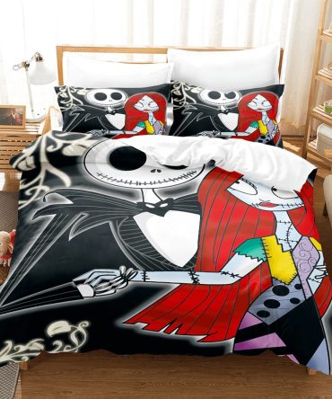 Nightmare Before Christmas Bedding Set - Cozy & Stylish Jack And Sally Design