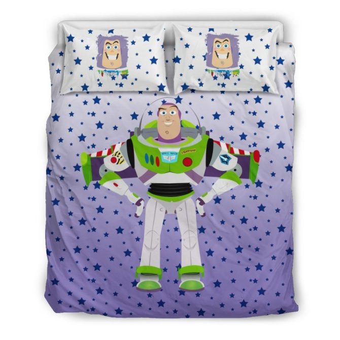 Buzz Lightyear Starry Twin Bedding Set – Cozy Kids' Comforter & Pillowcases