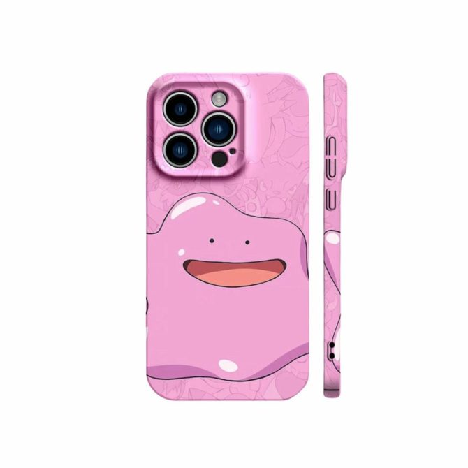 Pokémon Cute Pink Cartoon Character Phone Case - Fun & Protective Cover For Iphone Models