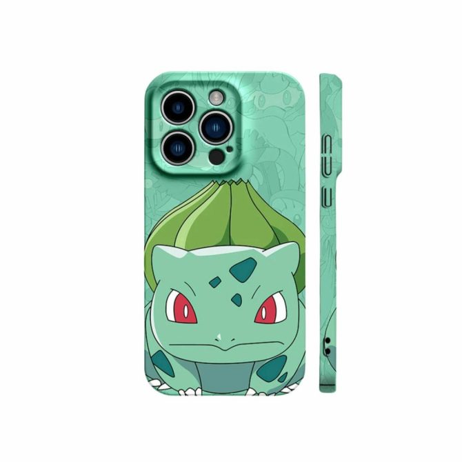 Pokémon Stylish Green Creature Phone Case - Durable, Protective & Fun Design For Fans