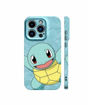 Squirtle, Pokémon Squirtle Iphone Case - Cute Cartoon Design, Durable & Stylish Protection