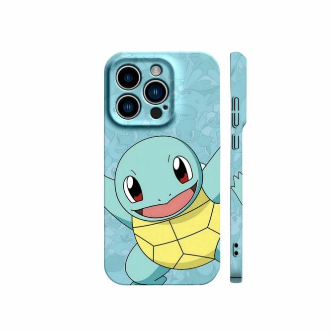 Squirtle, Pokémon Squirtle Iphone Case - Cute Cartoon Design, Durable & Stylish Protection