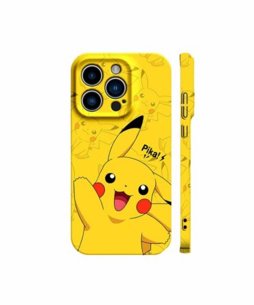 Pokémon Bright Yellow Pikachu Iphone Case - Cute & Durable Protection For Pokemon Fans
