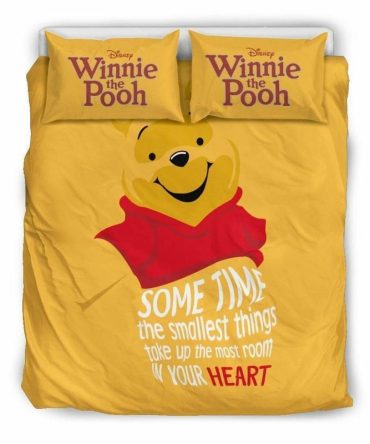 Cozy Disney Winnie The Pooh Bedding Set - Soft, Cute & Comfortable For Kids And Adults