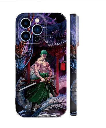 Anime Warrior Phone Case - Epic Dragon & Swords Design For Ultimate Protection