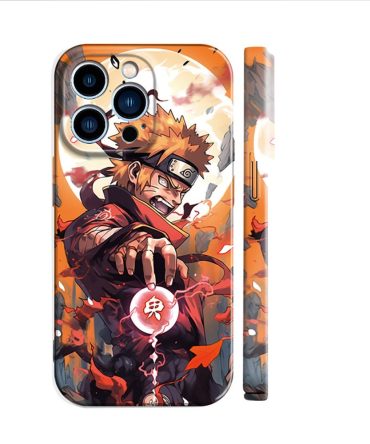 Anime Warrior Iphone Case – Shockproof, Vibrant Design, Perfect Fit For Fans