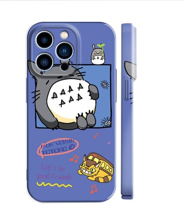 Adorable Cartoon Character Phone Case - Cute & Durable Design For Iphone - Perfect Gift For Anime Lovers!