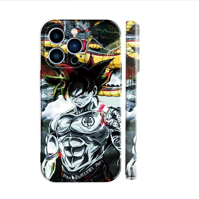 Anime Warrior Phone Case – Epic Design For Iphone 13/14 Pro – Durable & Stylish