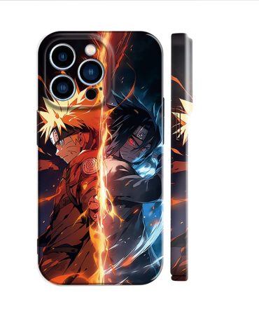 Anime-Inspired Dual Design Phone Case - Vibrant Art For Ultimate Protection