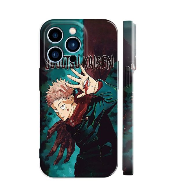 Stylish Jujutsu Kaisen Anime Phone Case - Durable Cover For Iphone Models - Image 2