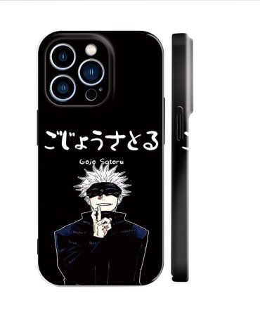Stylish Gojo Satoru Iphone Case - Anime Design, Protective & Durable Cover