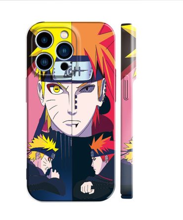 Anime Ninja Phone Case - Shockproof Cover For Iphone 13/14 Pro Max - Vibrant Design