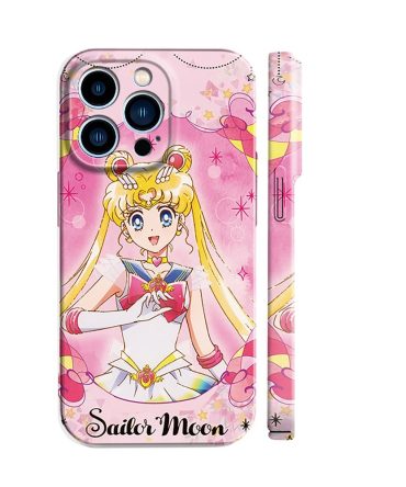Charming Sailor Moon Iphone Case - Cute Pink Anime Design, Durable & Stylish Protection!