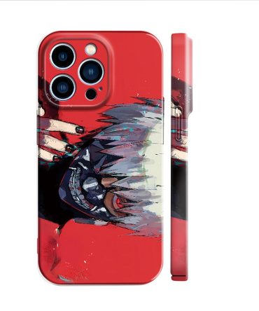 Anime-Inspired Red Iphone Case - Stylish & Durable Protection For Your Device