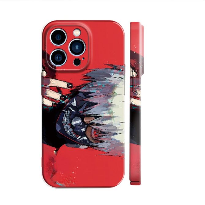 Anime-Inspired Red Iphone Case - Stylish & Durable Protection For Your Device - Image 2