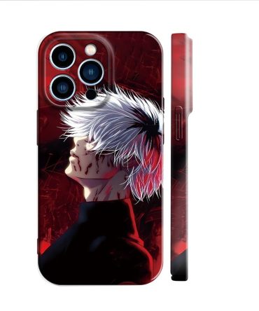 Anime-Inspired Iphone Case - Stylish Protective Cover With Bold Art Design