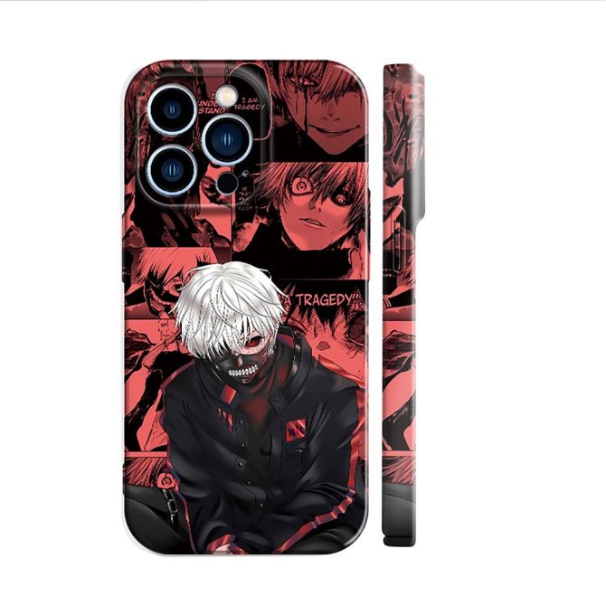 Anime Style Protective Iphone Case - Durable, Vibrant Design For Fans - Fits All Models