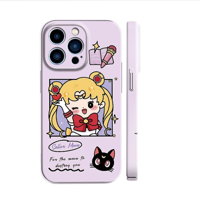 Magical Anime Phone Case - Cute Cartoon Design For Iphone - Perfect Gift For Sailor Fans - Image 2