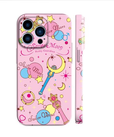 Magical Pink Sailor Moon Phone Case - Cute Anime Design For Iphone Protection