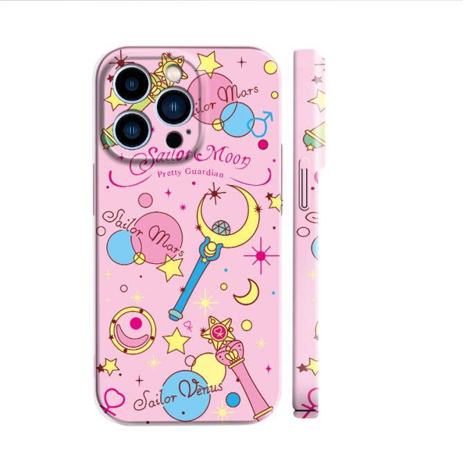 Magical Pink Sailor Moon Phone Case - Cute Anime Design For Iphone Protection