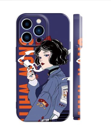 Stylish Anime Art Iphone Case - Durable & Unique Design, Perfect Gift For Anime Lovers