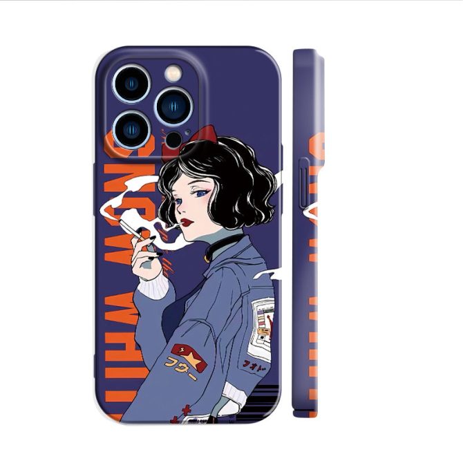 Stylish Anime Art Iphone Case - Durable & Unique Design, Perfect Gift For Anime Lovers