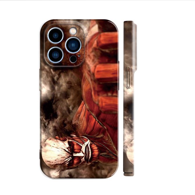 Epic Anime Titan Iphone Case - Durable, Stylish Protection For Fans - Fits Iphone Models Perfectly!
