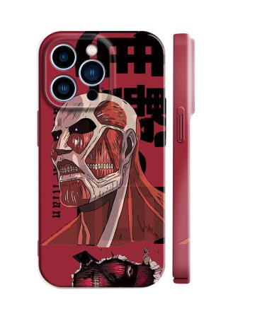 Anime Titan Iphone Case - Durable, Stylish Cover For Fans - Fits All Models