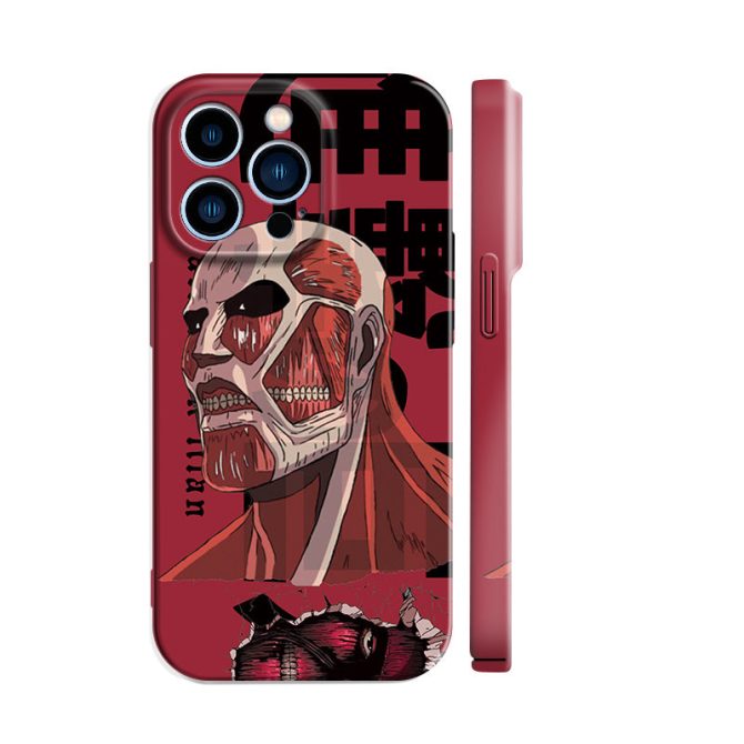 Anime Titan Iphone Case - Durable, Stylish Cover For Fans - Fits All Models - Image 2