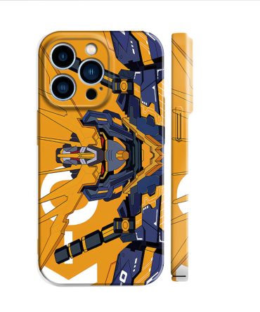 Stylish Robot-Themed Iphone Case - Durable, Vibrant Design For Ultimate Protection & Style