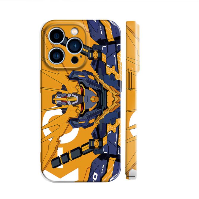 Stylish Robot-Themed Iphone Case - Durable, Vibrant Design For Ultimate Protection & Style - Image 2